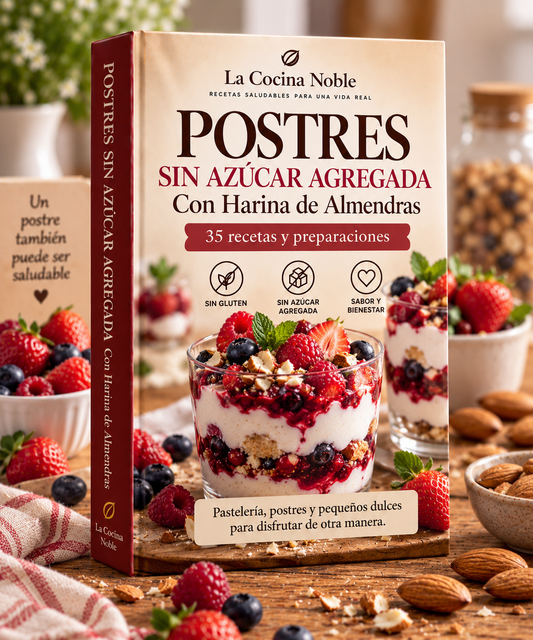 Postres sin Azúcar Agregada