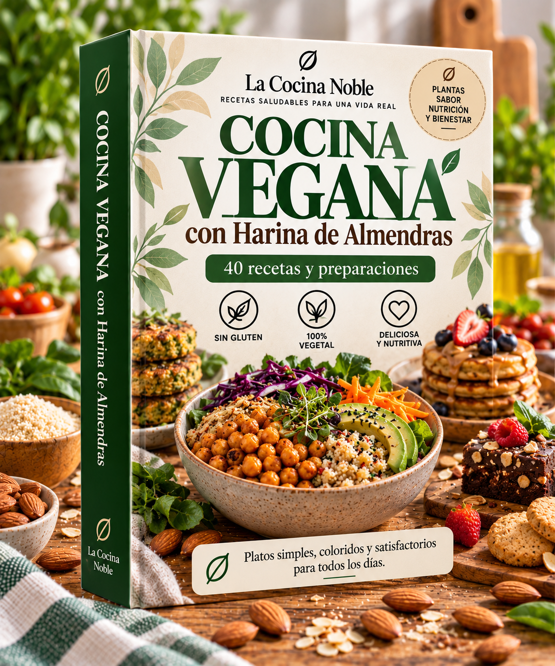 Cocina Vegana con Harina de Almendras