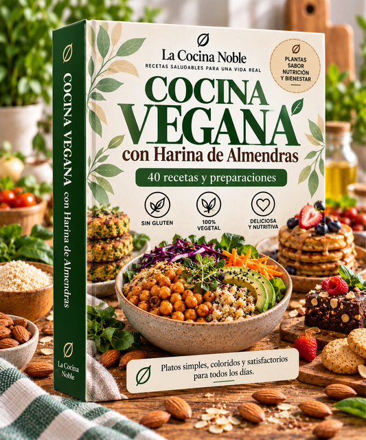 Cocina Vegana con Harina de Almendras